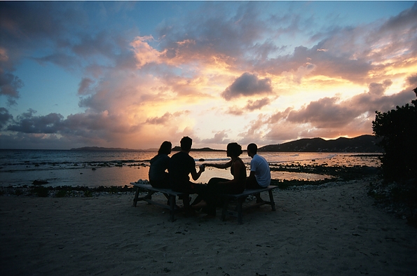 Sunset in BVI