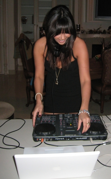 Dj'ing in Beverly Hills