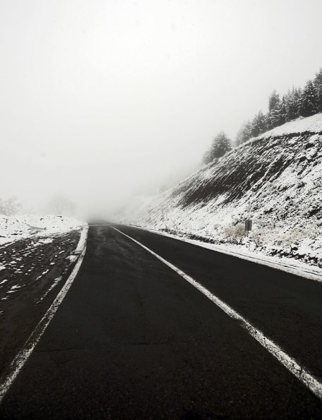 Road & Snow Iran
