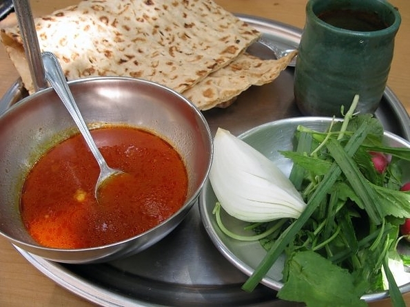 Luch at Tehran Bazaar