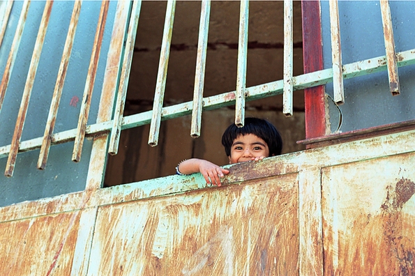 Kurdish Girl in the Window